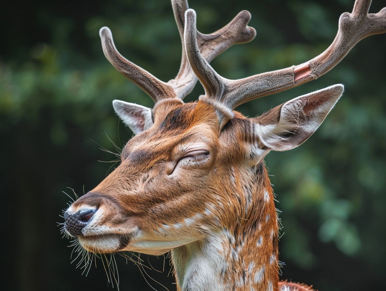 Deer Antler Velvet Shedding